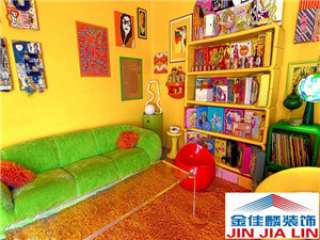 時尚彩色簡約住宅